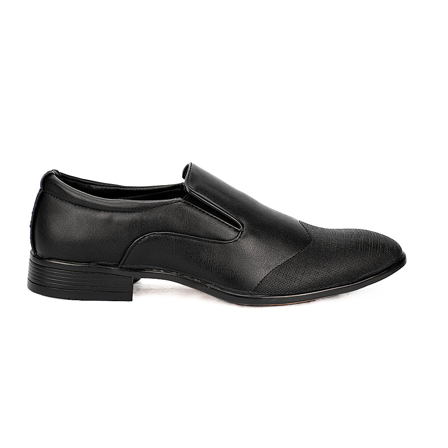 Mario D' Boro Men's Formal Shoes Slip On MW 23523 Black C27