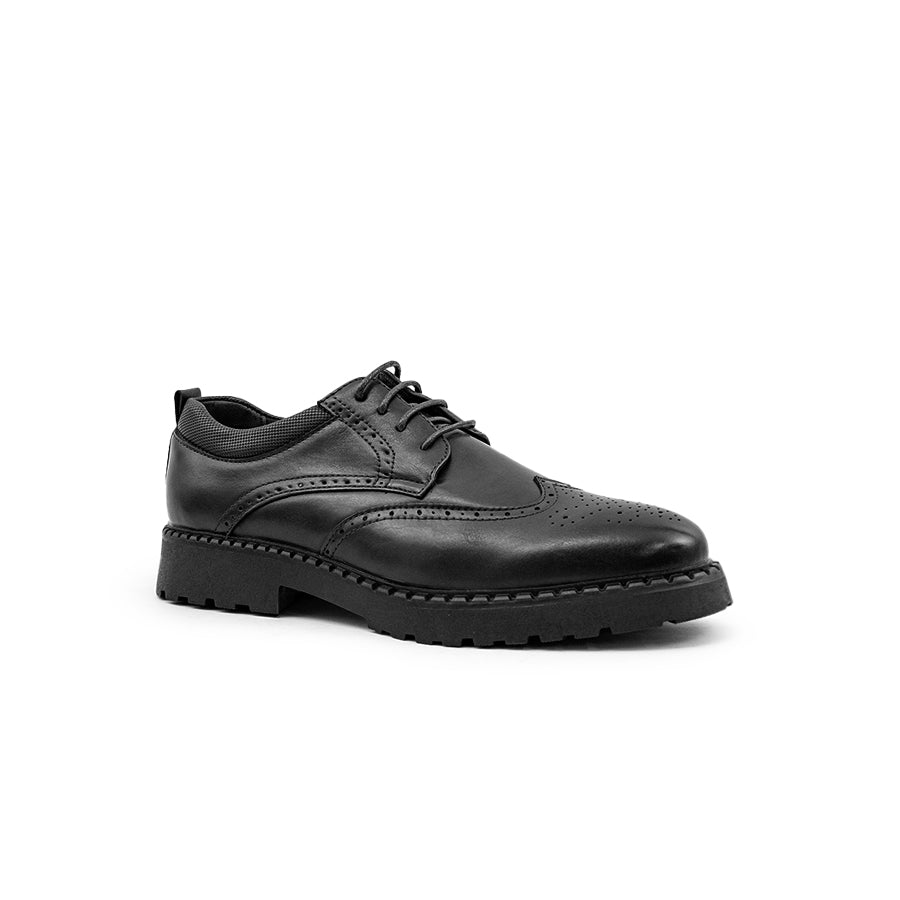 Mario D' boro Men's Formal with Lace MY 26536 - Black / Dark Brown C85