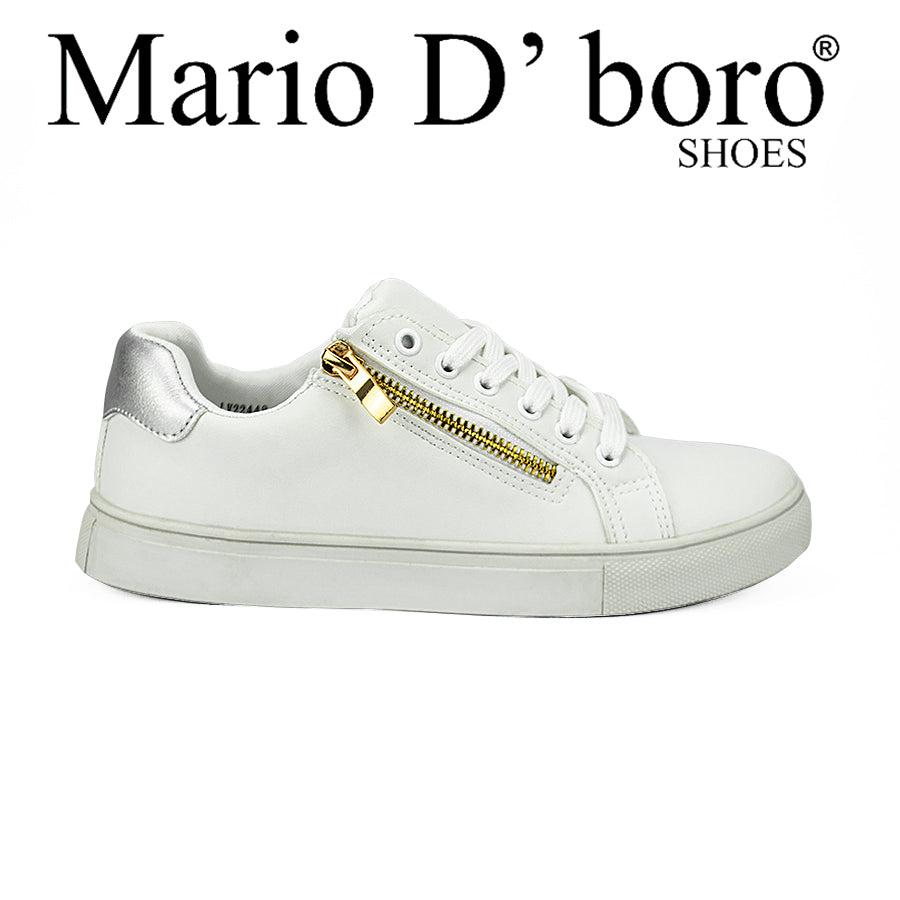 Mario D' Boro Women's Sneakers Shoes Lw 22448 White