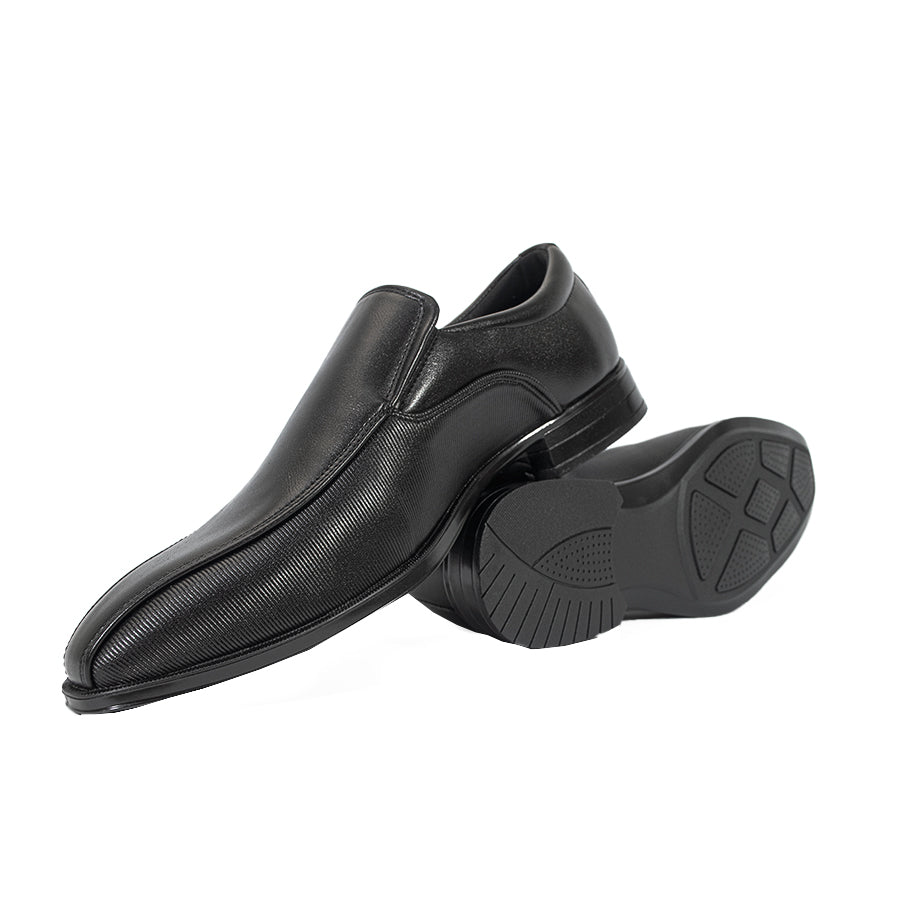 Mario D' Boro Men's Formal Slip On MX 24631 Black C55