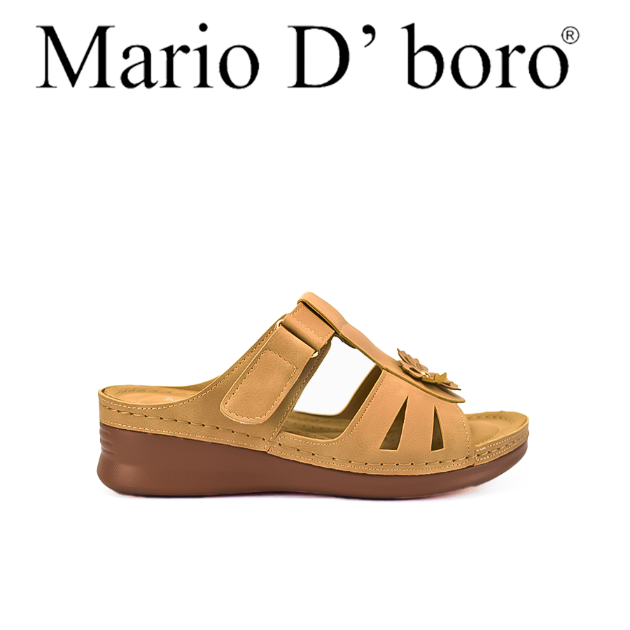 Mario D' Boro Women's Wedge Sandals LX 26826 Beige/Off White C51