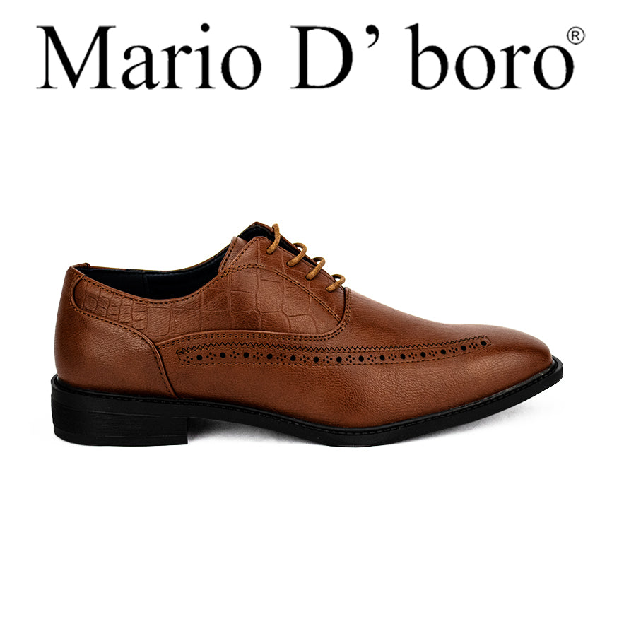 Mario D' Boro Men's Formal with Lace Mw 24524 Black/Brown C43