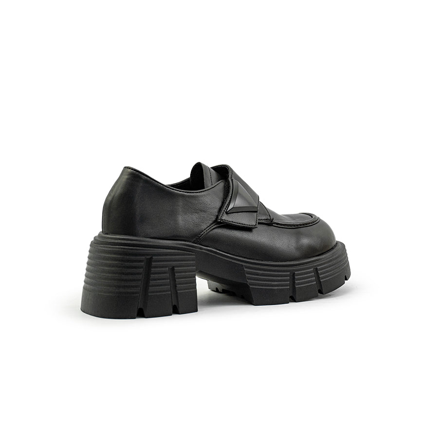 Mario D' boro Women's Korean Flats LY 29132 Black C86