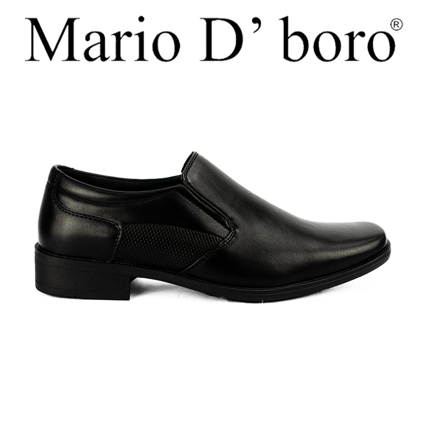 Mario D' Boro Men's Formal Slip On MX 24717 Black C48