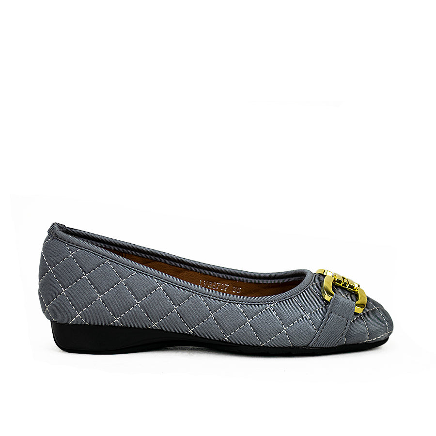 Mario D' Boro Women's Flat Lv 22787 Black/Gray