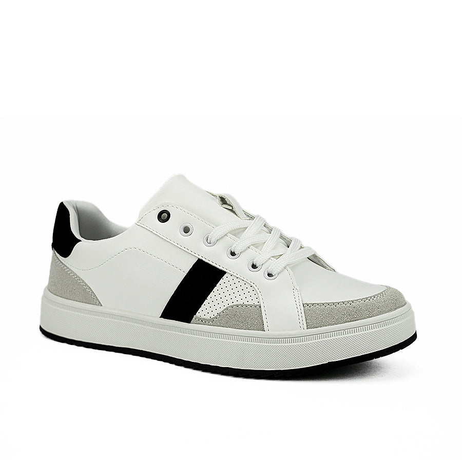 Mario D' Boro Men's Sneakers Shoes Mw 22543 Black/White