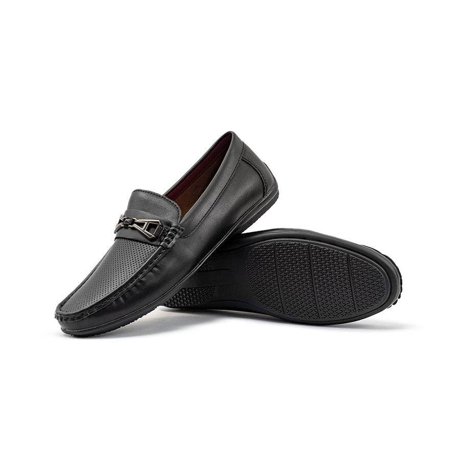 Mario D' boro Men's Casual Loafers MX 24678 Black C78