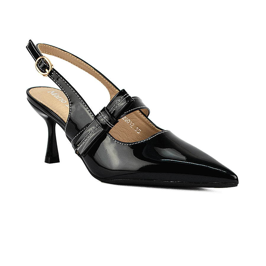 Mario D' Boro Women Heeled Sandals Lw 26052 Black/Taupe C46