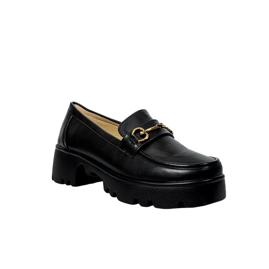 Mario D' Boro Women's Korean Flats LY 27848 Black C67