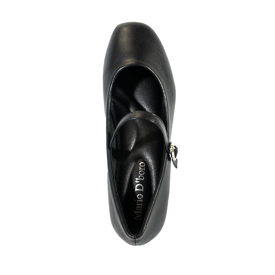 Mario D' Boro Women's College Pumps LX 27230 Black