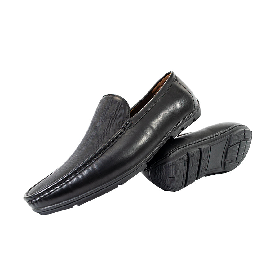 Mario D' Boro Men's Casual Loafers MX 25388 Black C57