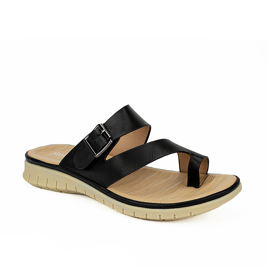 Mario D' Boro Women's Sandals Lv 018 Black/Gunmetal