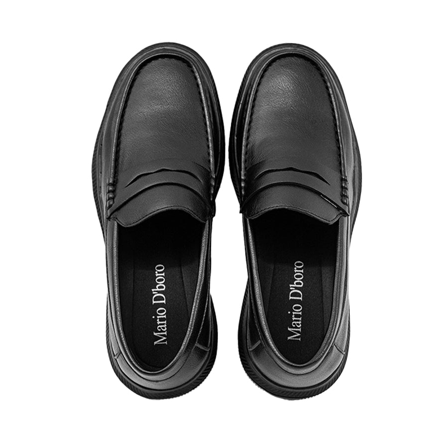 Mario D' boro Men's Formal Slip On MY 26496 Black C82