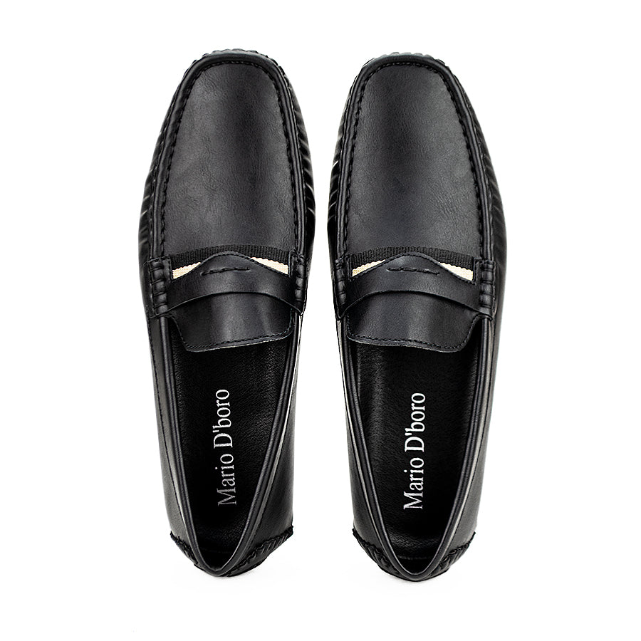 Mario D' Boro Men's Casual Shoes Mv 22037 Black