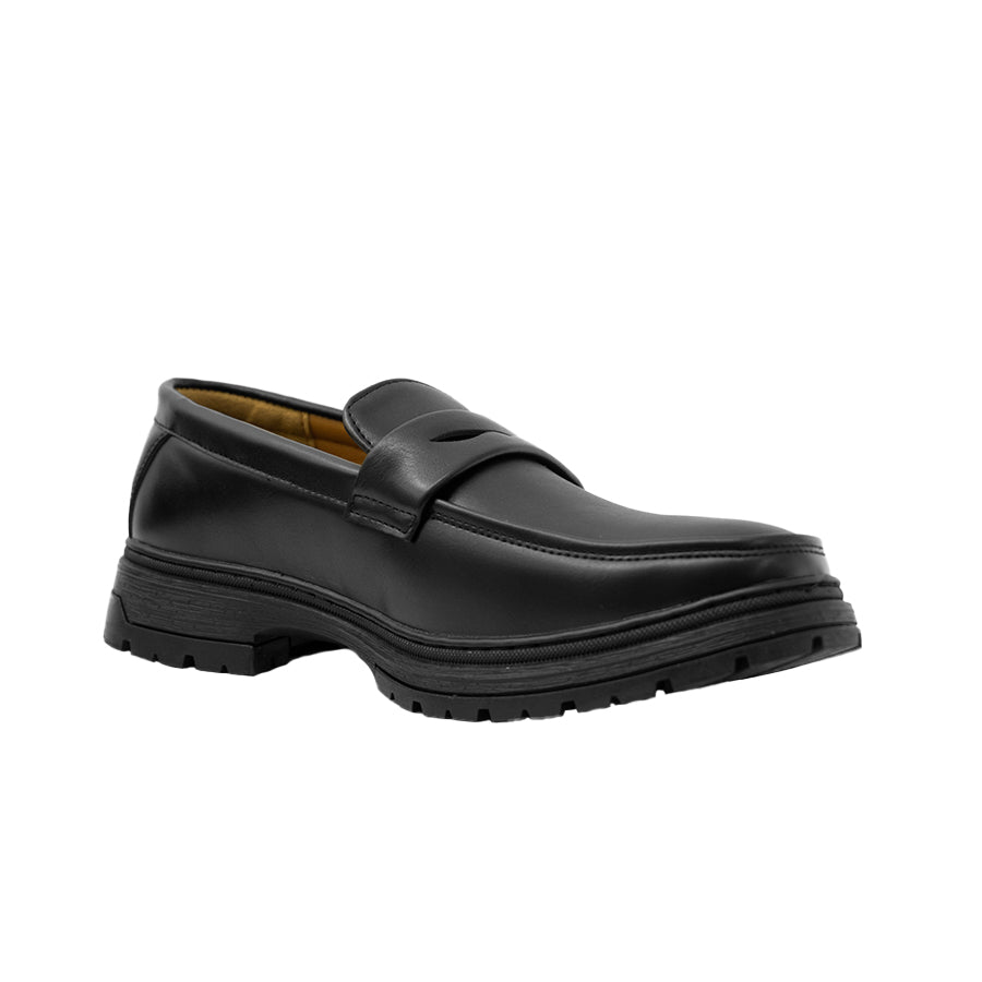 Mario D' Boro Men's Formal Slip On MY 26044 Black/Dark Brown C69
