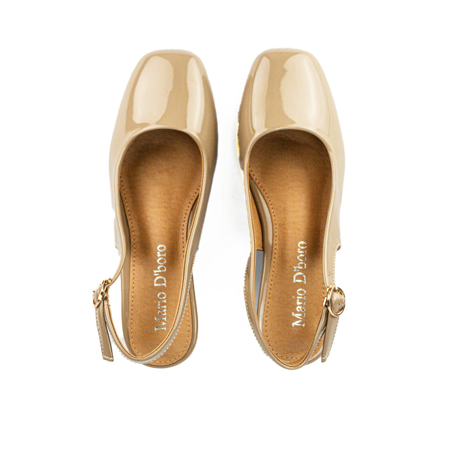 Mario D' Boro Women's Wedge Sandals LX 26288 Black/Taupe C49