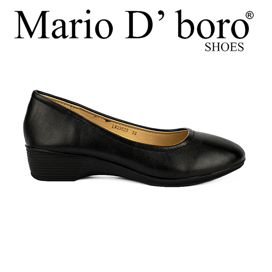 Mario D' Boro Women's Sshs Flat Shoes Lw 23525 Black