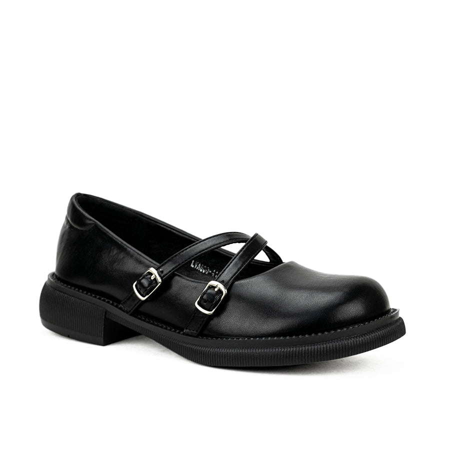 Mario D' Boro Women's Korean Flats  Shoes Lw A600-41A Black