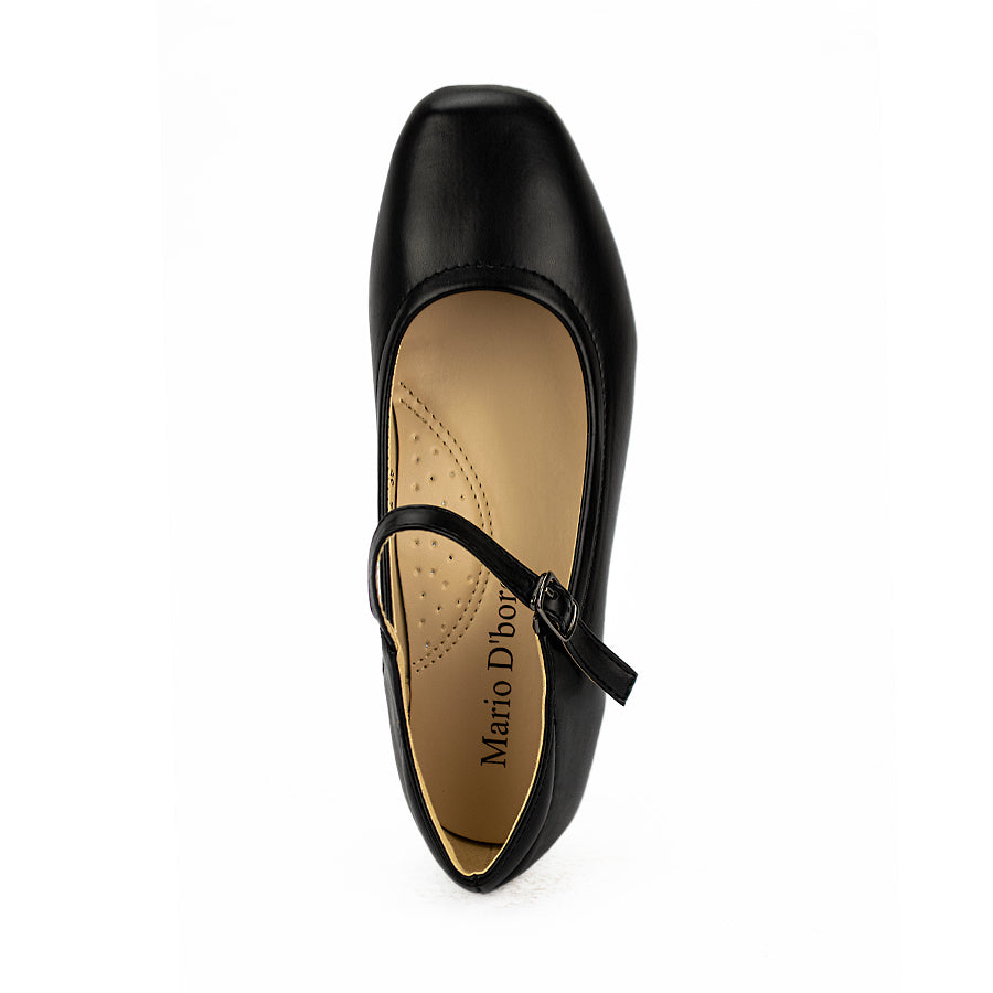 Mario D' Boro Women's Sshs Flat Shoes Lw 23582 Black