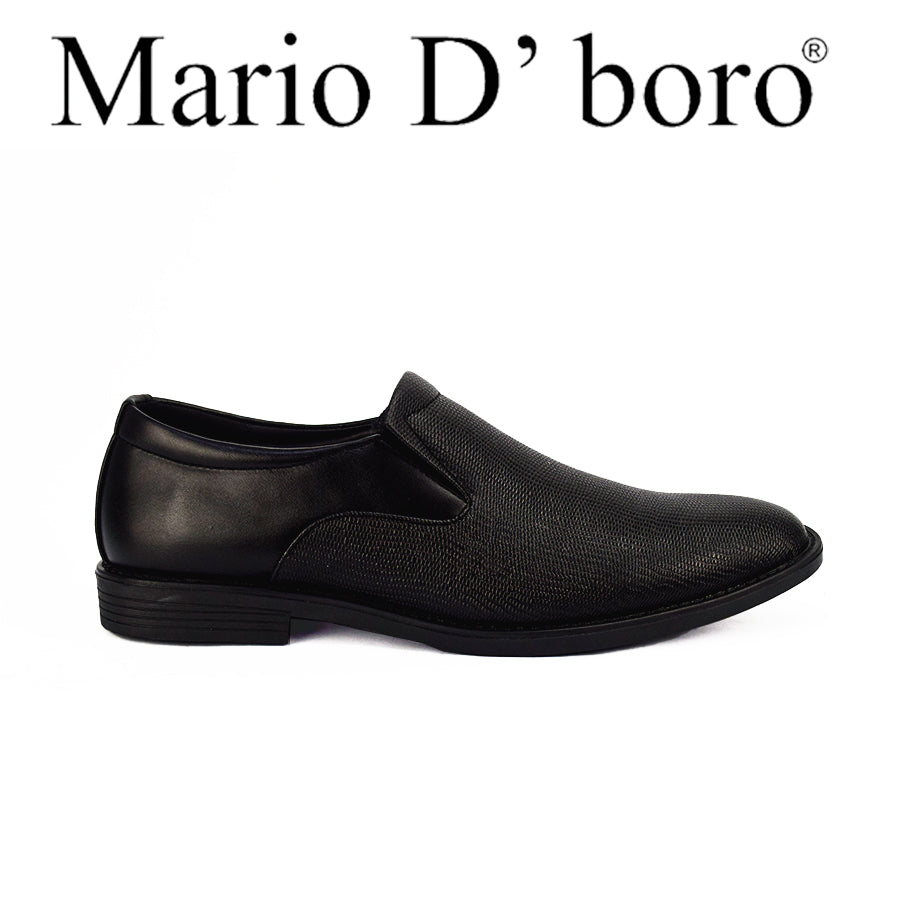 Mario D' Boro Men's Formal Slip On MX 22876 Black C48