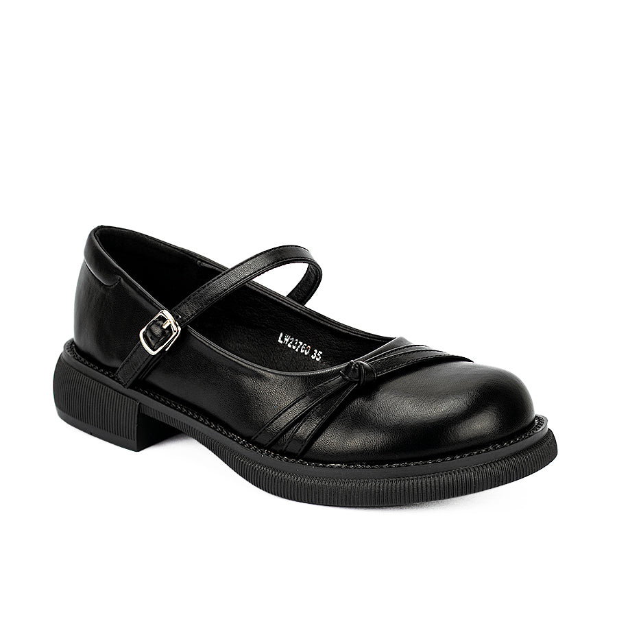 Mario D' Boro Women's Korean Flat Shoes Lw 23760 Black