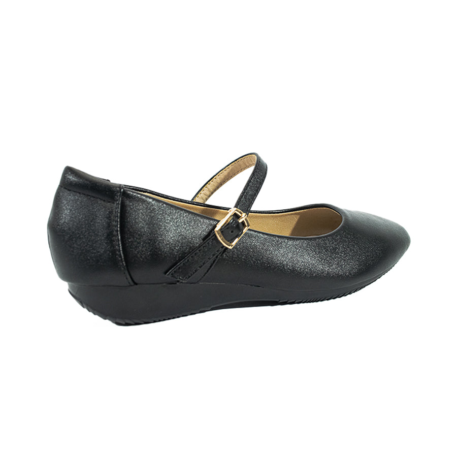 Mario D' Boro Women's SSHS Flats LX 27313 Black C54