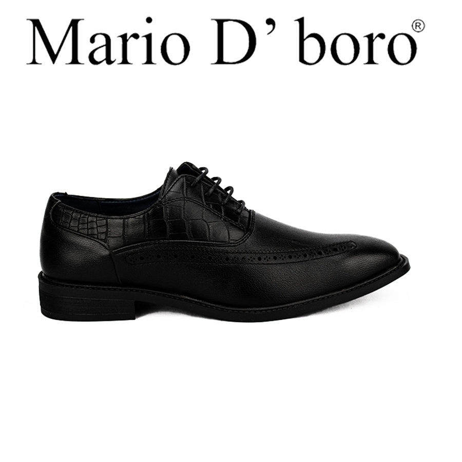 Mario D' Boro Men's Formal with Lace Mw 24524 Black/Brown C43
