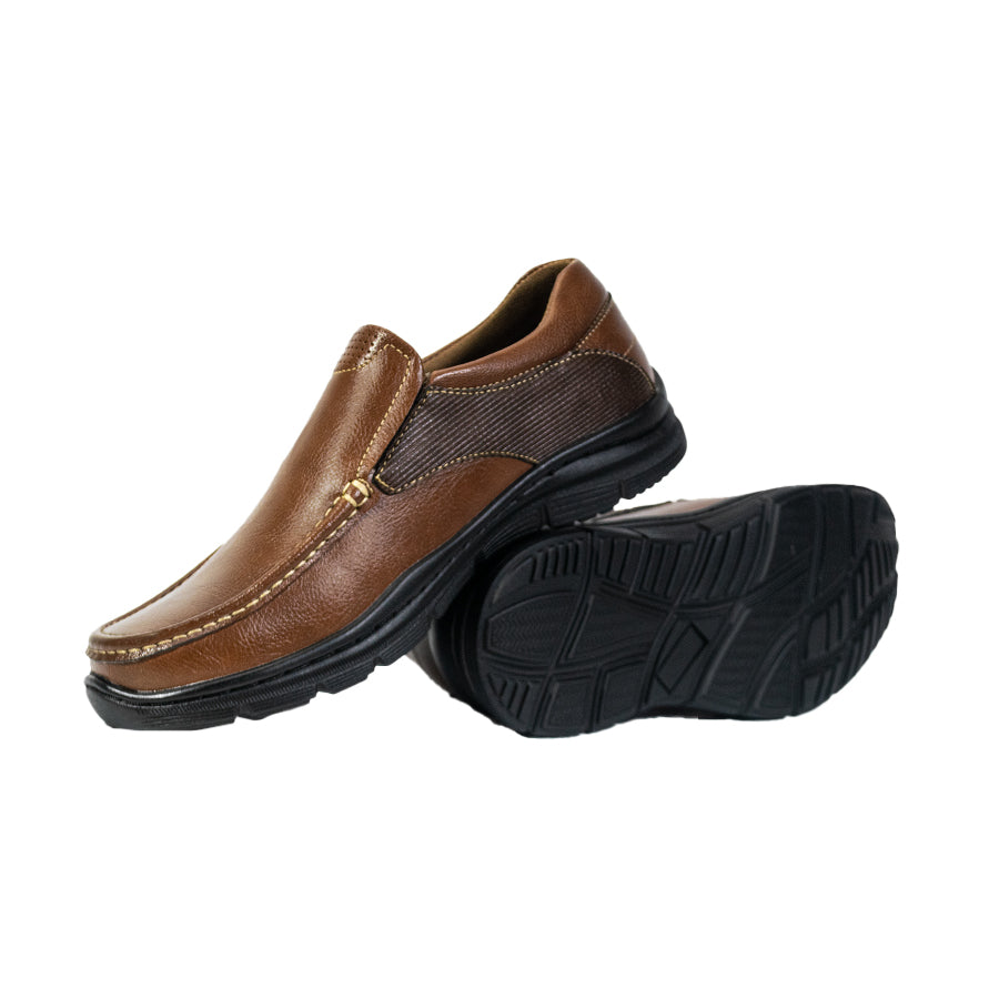 Mario D' Boro Men's Casual Loafers MY 25330 Black/Brown C66