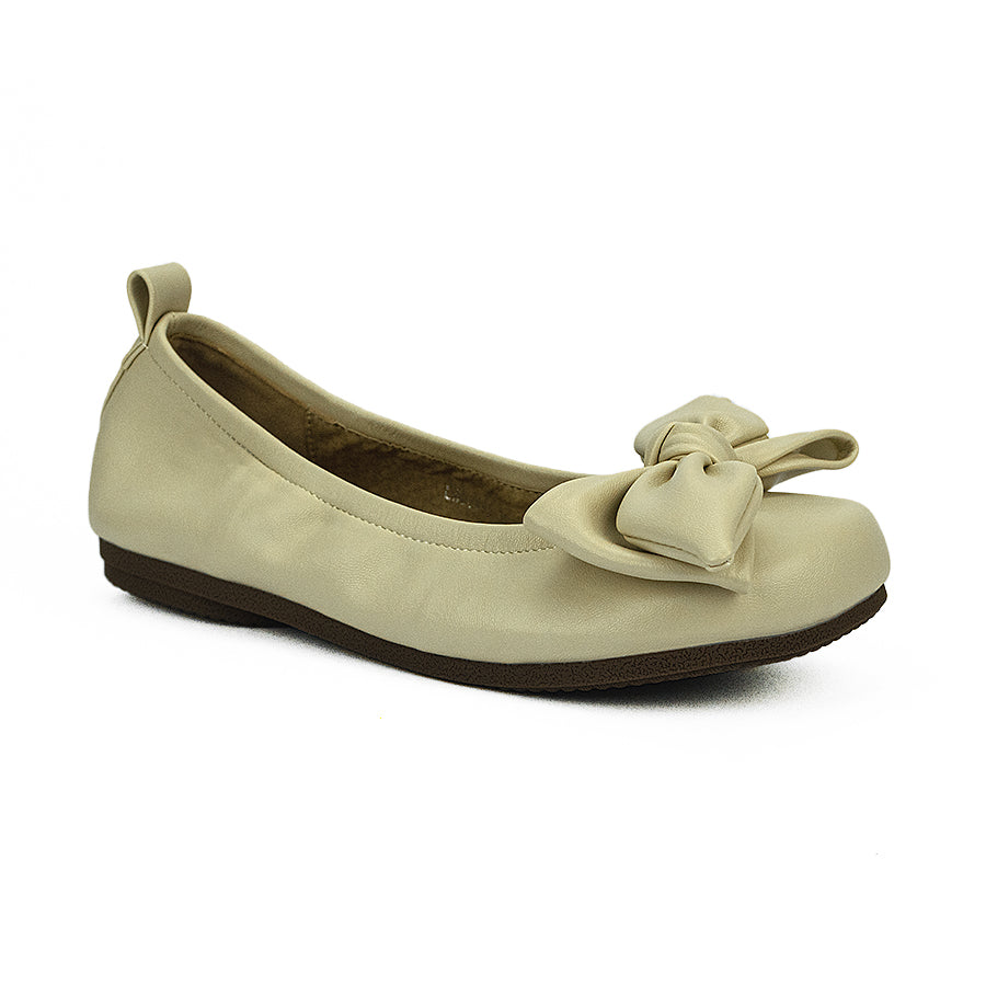 Mario D' Boro Women's Flat Shoes  LW 25495 Bone/Black C40