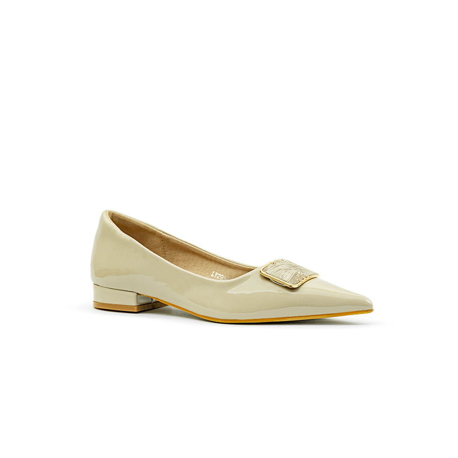 Mario D' boro Women's Ballet Flats LY 29366 - Brown / Taupe C80