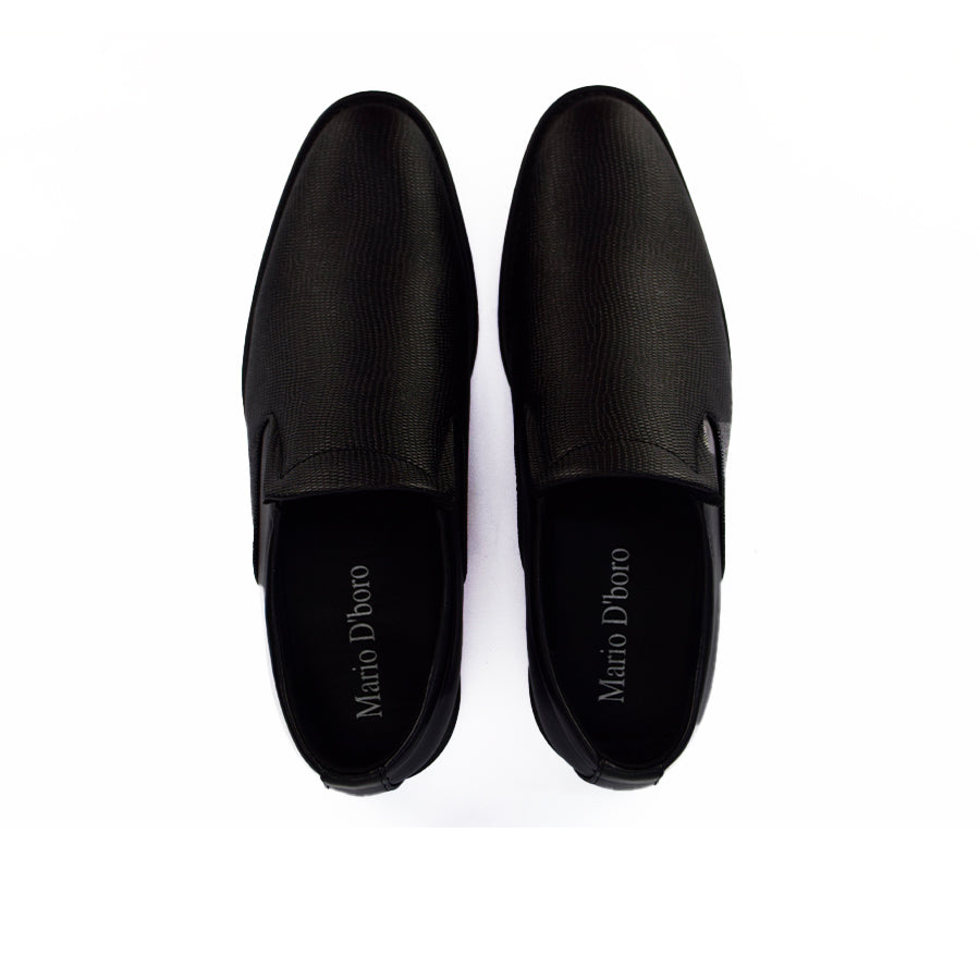 Mario D' Boro Men's Formal Slip On MX 22876 Black C48