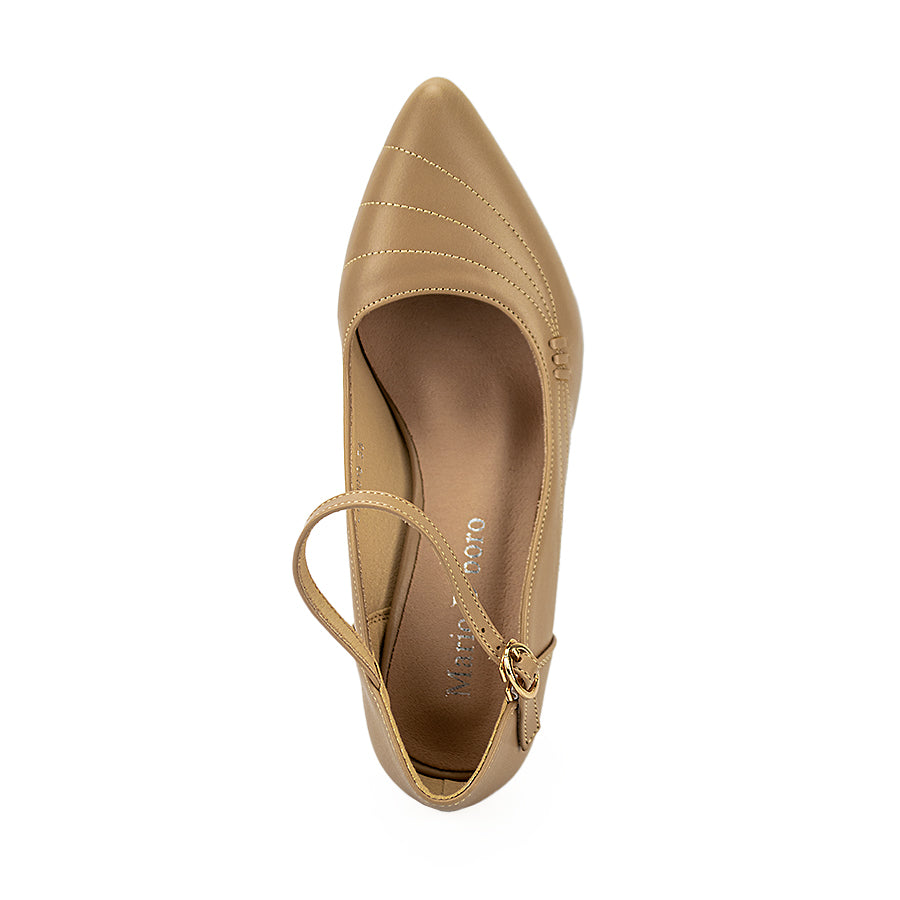 Mario D' Boro Women's Pumps Shoes Lv 23019 Black/Beige