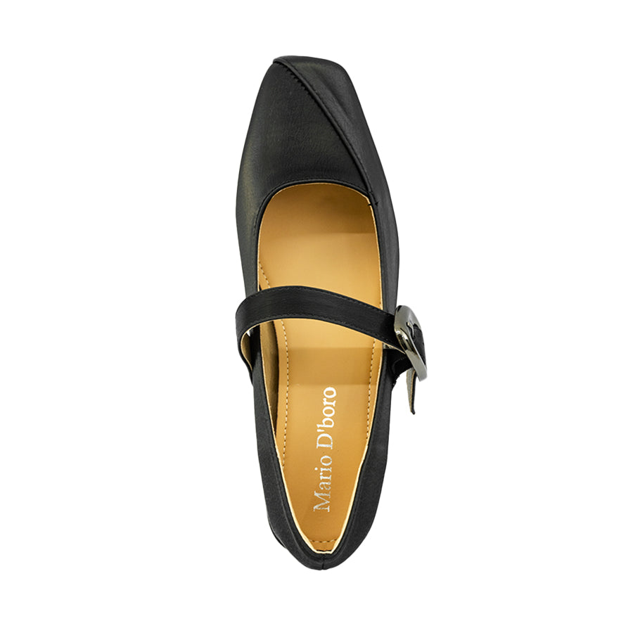 Mario D' boro Women's College Pumps LY 29246 Beige / Black C79