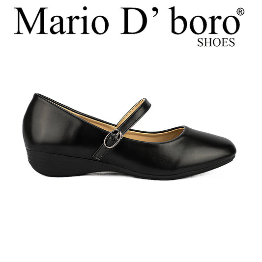Mario D' Boro Women's Sshs Flat Shoes Lw 24181 Black C29, C41