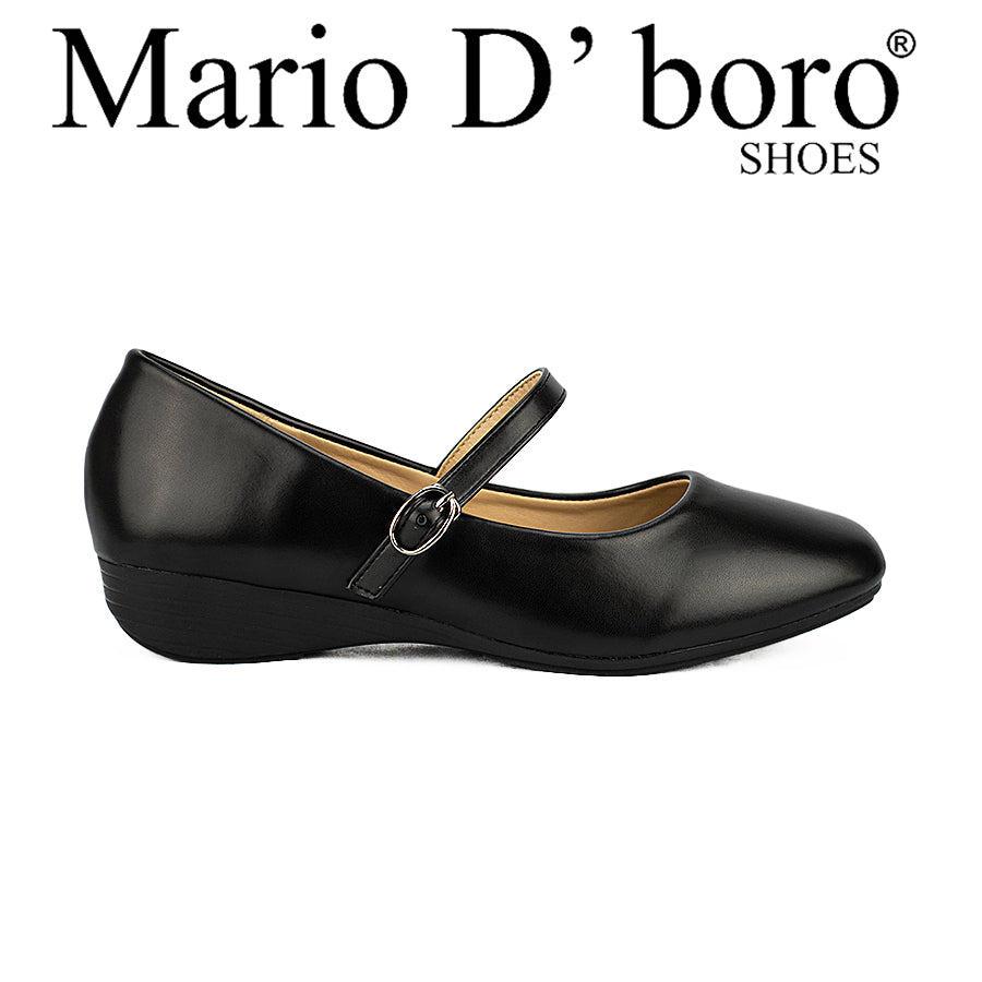 Mario D' Boro Women's Sshs Flat Shoes Lw 24181 Black C29, C41