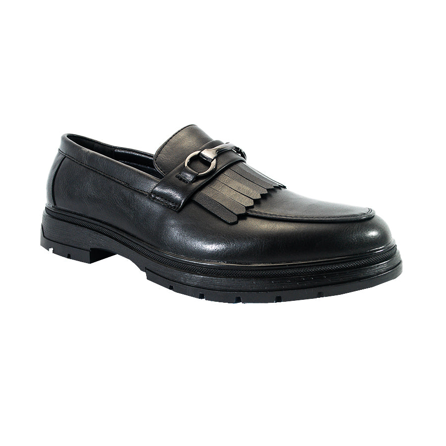 Mario D' Boro Men's Formal Slip On MX 25520 Black C60