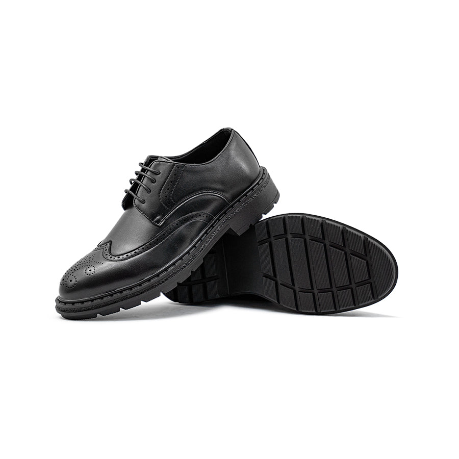 Mario D' boro Men's Formal with Lace MY 26347 Black / Dark Brown C77