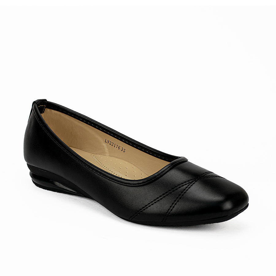 Mario D' Boro Women's Sshs Flat Shoes Lv 22176 Black