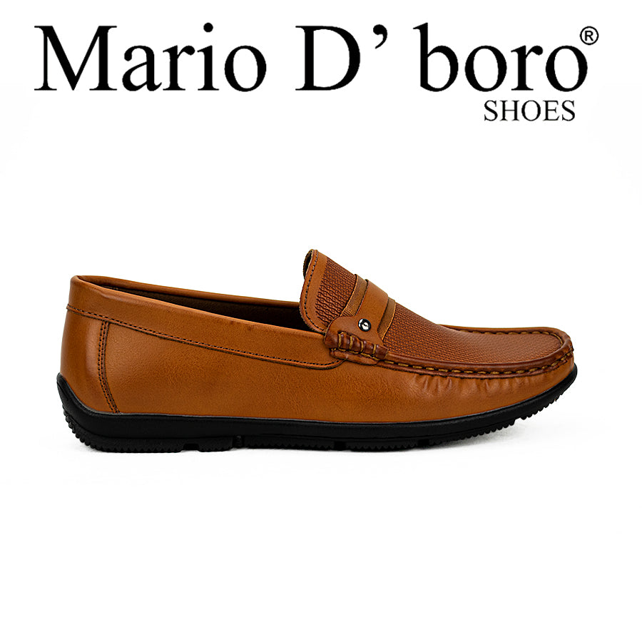 Mario D' Boro Men's Casual Shoes Mv 22173 Navy Blue/Tan