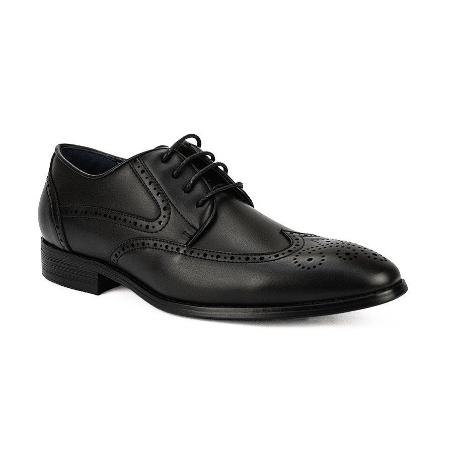 Mario D' Boro Men's Formal Elite Mw 24588 Black/Dark Brown C45