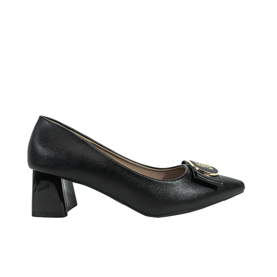 Mario D' Boro Women's College Pumps LX 26661 Black C63