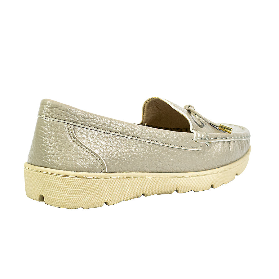 Mario D' Boro Women's Loafers LY 27810 Black/Taupe C65