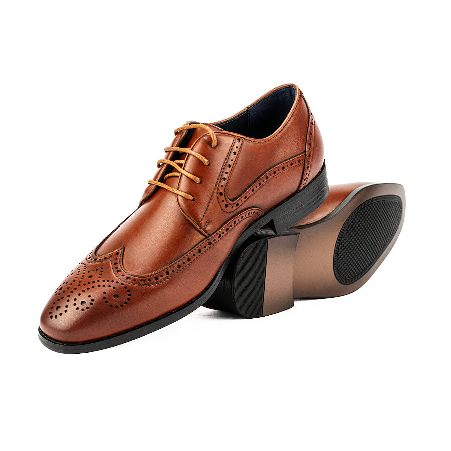 Mario D' Boro Men's Formal Elite Mw 24588 Black/Dark Brown C45