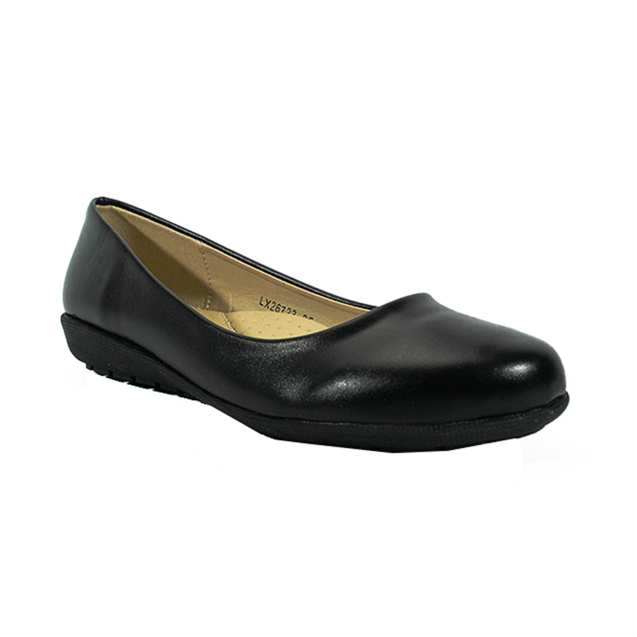 Mario D' Boro Women's SSHS Flats LX 26723 Black C54
