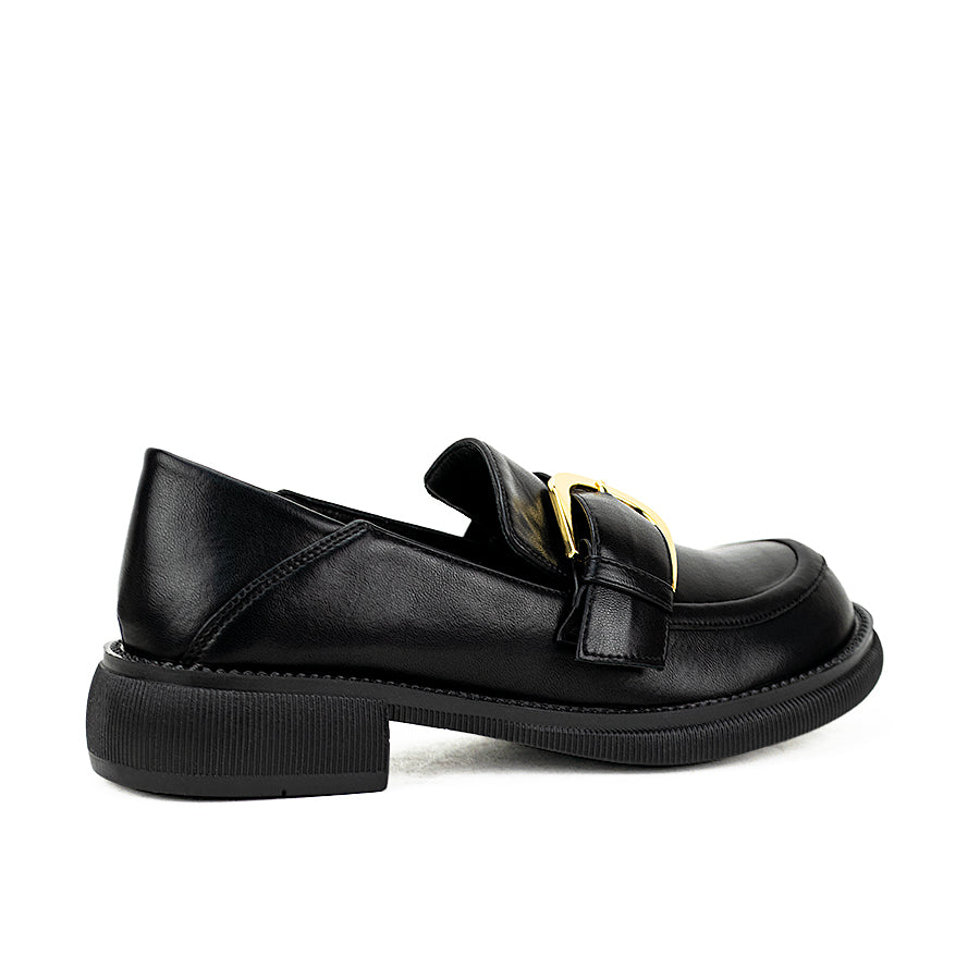 Mario D' Boro Women's Korean Flats Shoes Lv A600-39a Black/Beige