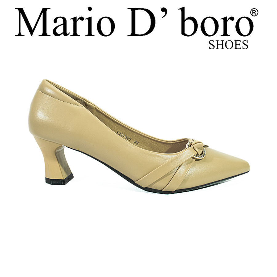 Mario D' boro Women College Pumps LX 27325 Black