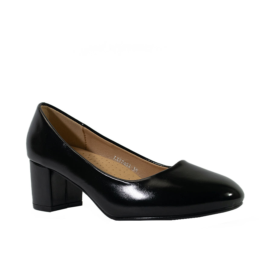 Mario D' Boro Women's College Pumps LX 27433 Black C67