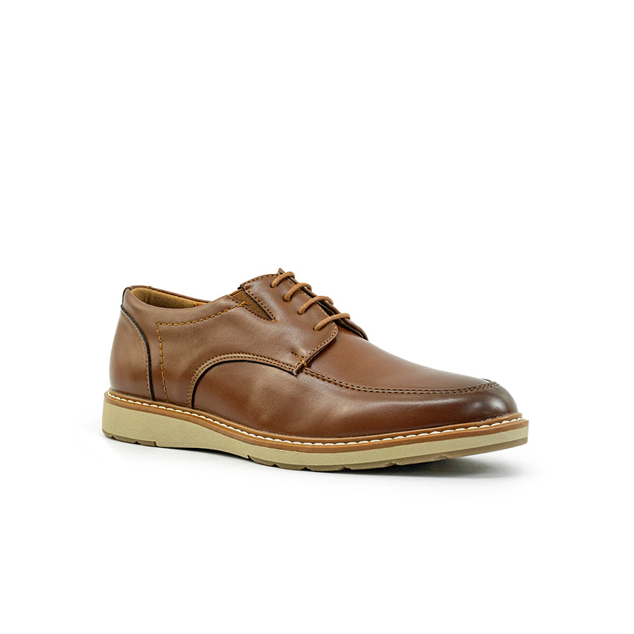 Mario D' boro Men's Formal Oxford MY 26090 - Black / Brown C88