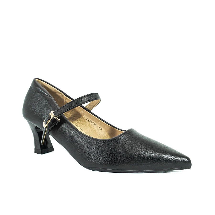 Mario D' Boro Women's College Pumps LX 27323 Black