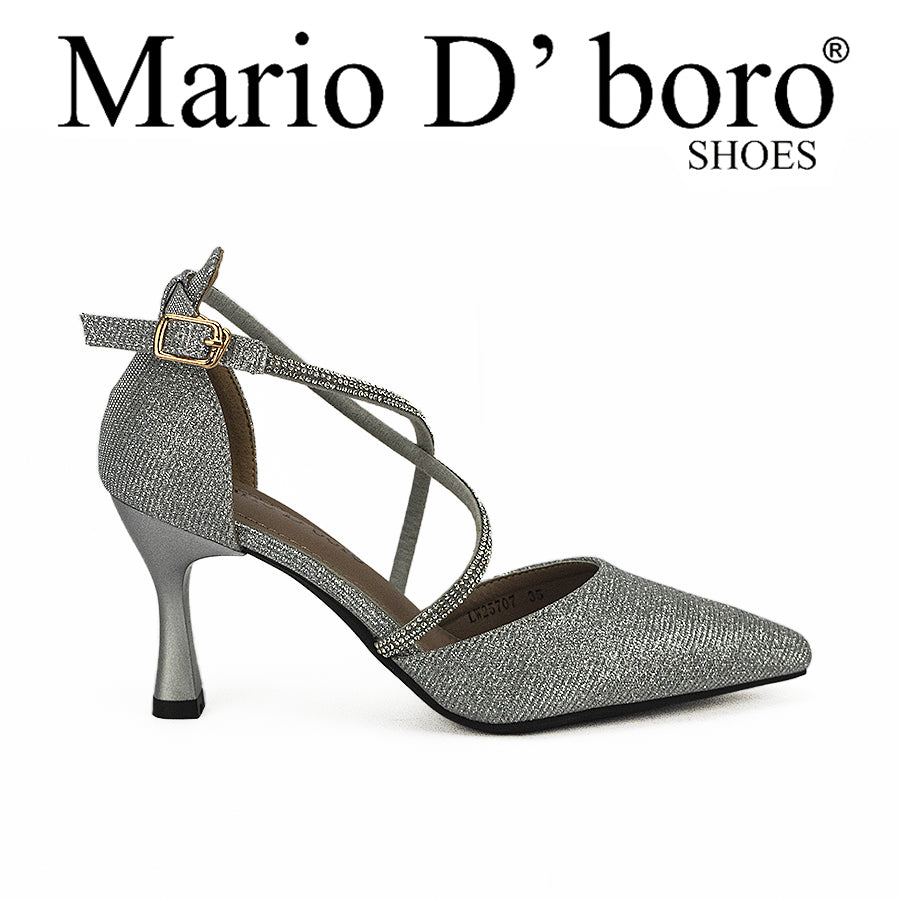 Mario D' Boro Women's Evening Sandals LW 25707 Gold/Silver Women C41
